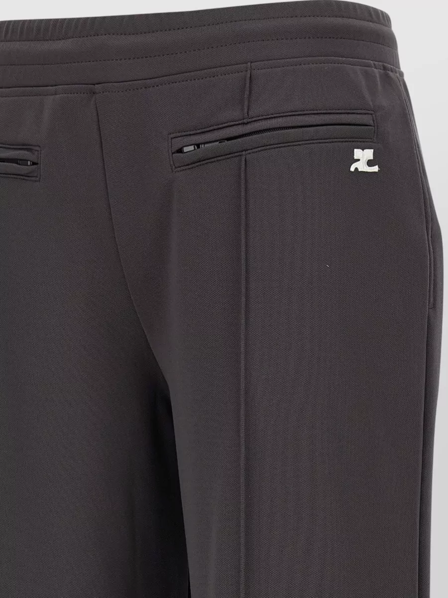 Courrèges Jogger Trousers Tracksuit Style Zip Pockets