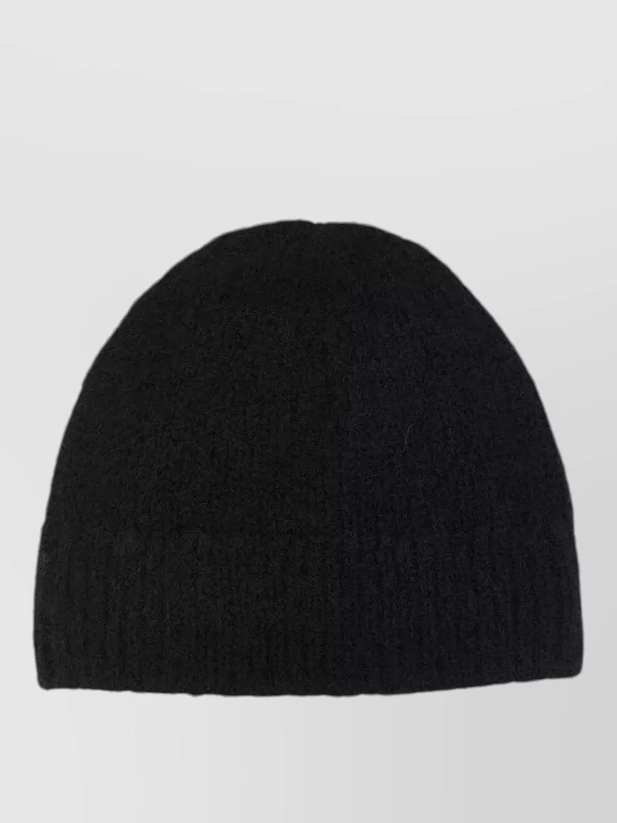 Dries Van Noten Ribbed Alpaca Wool Beanie