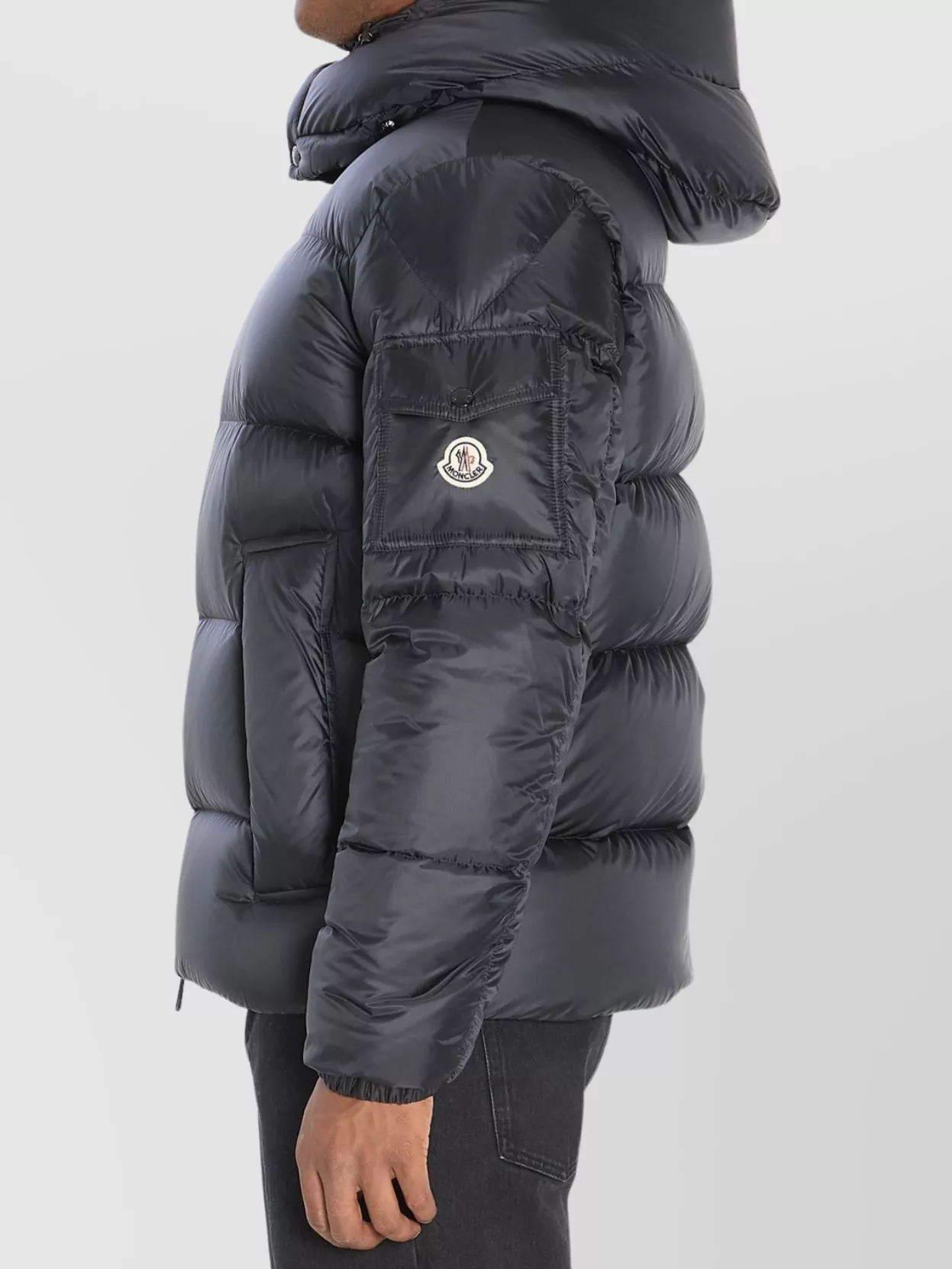 Moncler Boxy Puffer Jacket Adjustable Hood