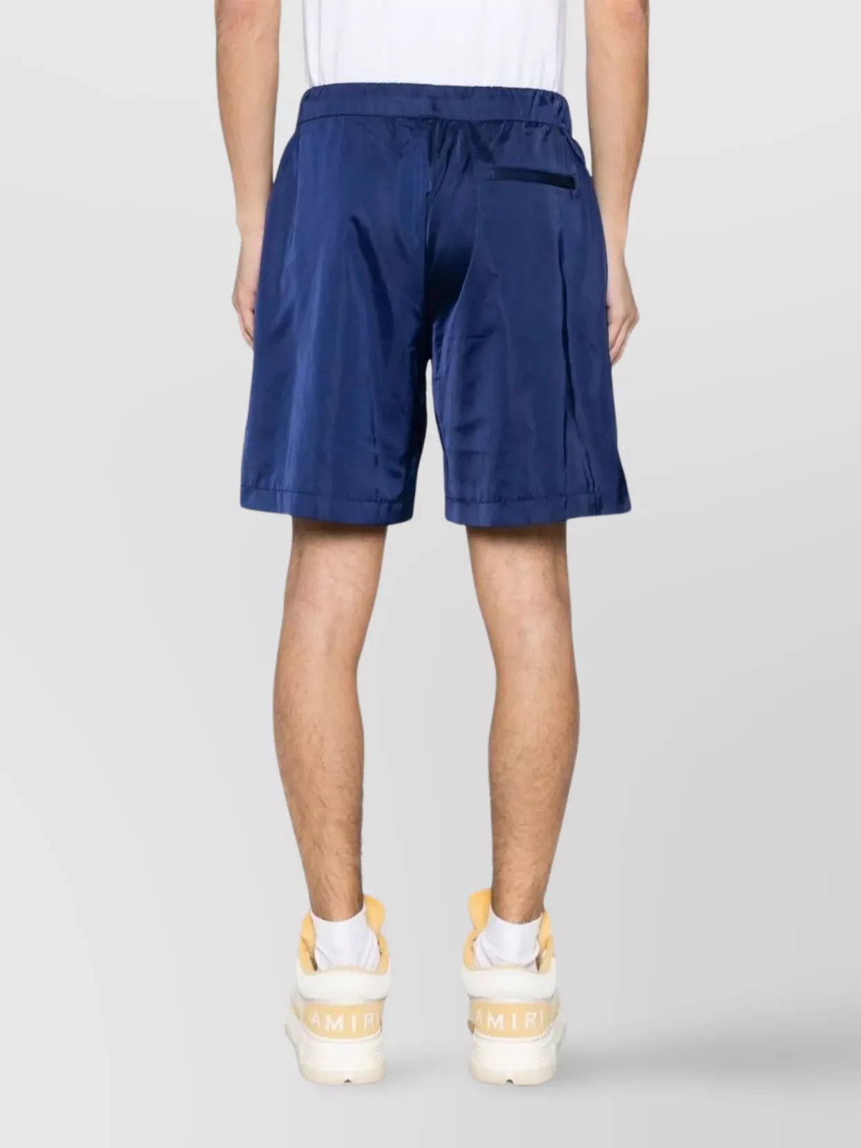 Casablanca Pleated Nylon Sports Shorts