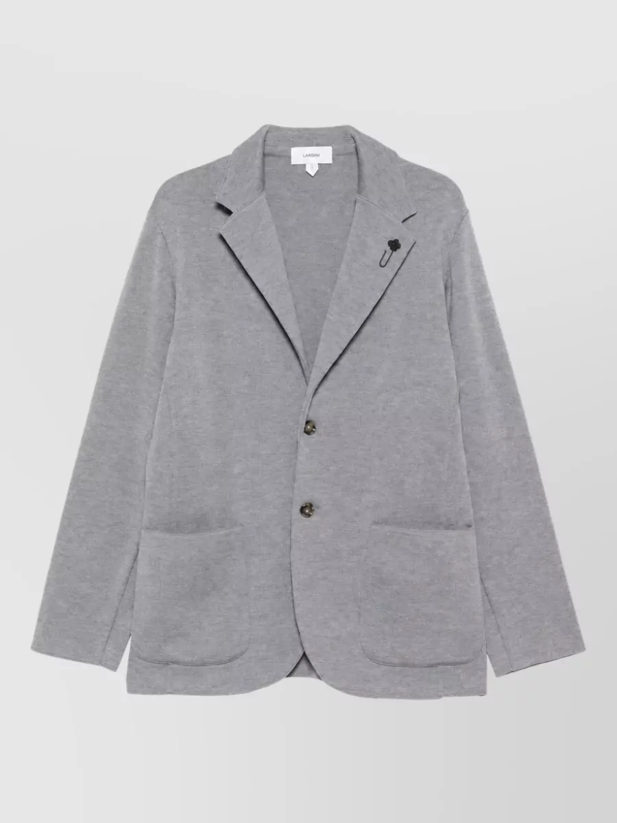 Lardini wool single breasted coat