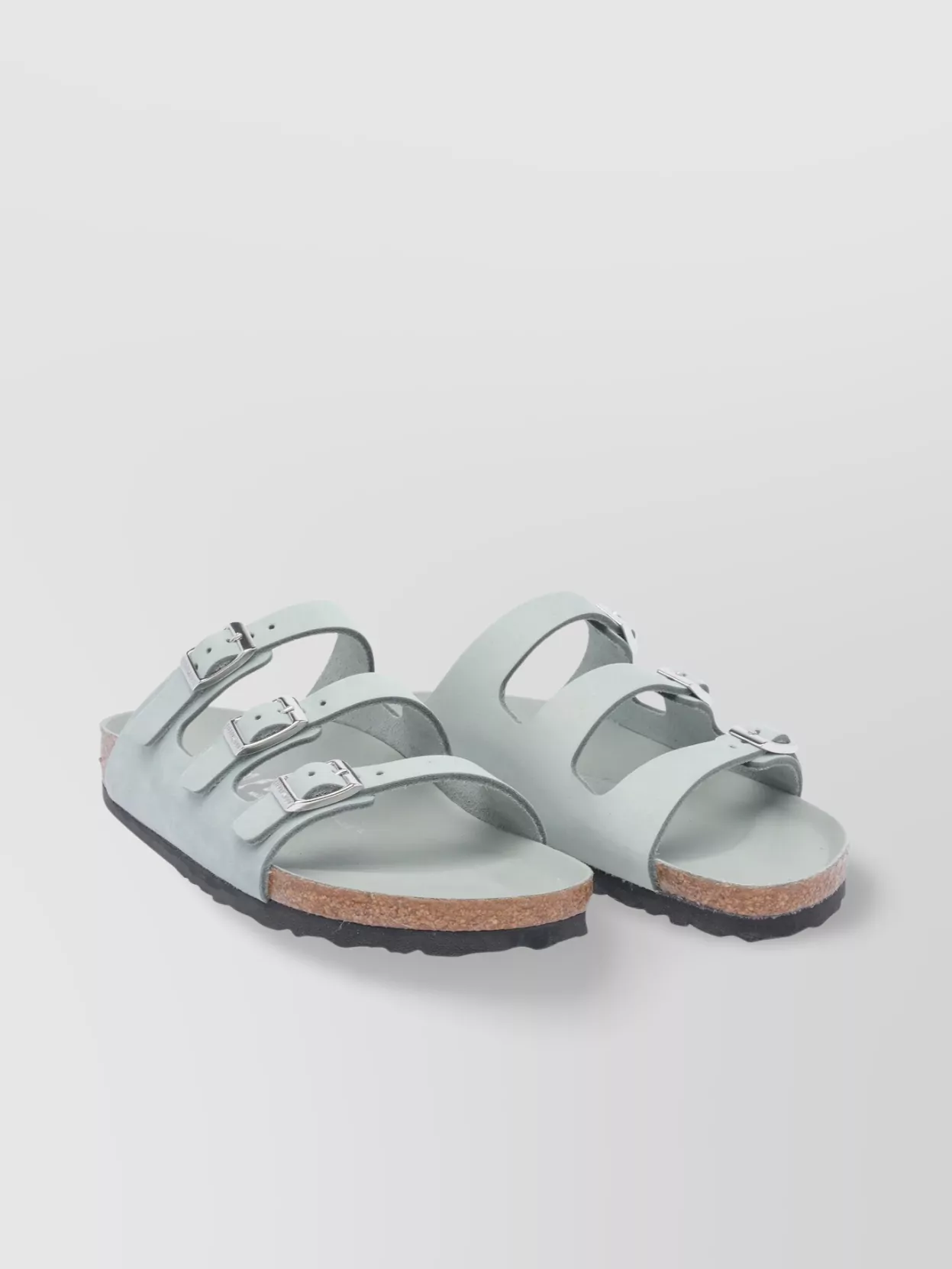 Birkenstock Round Toe Triple Buckle Sandals