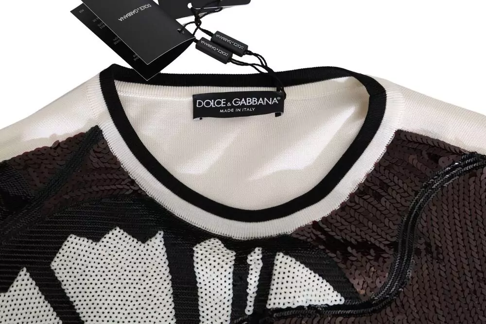 Dolce&Gabbana Sequined Knit Sweater