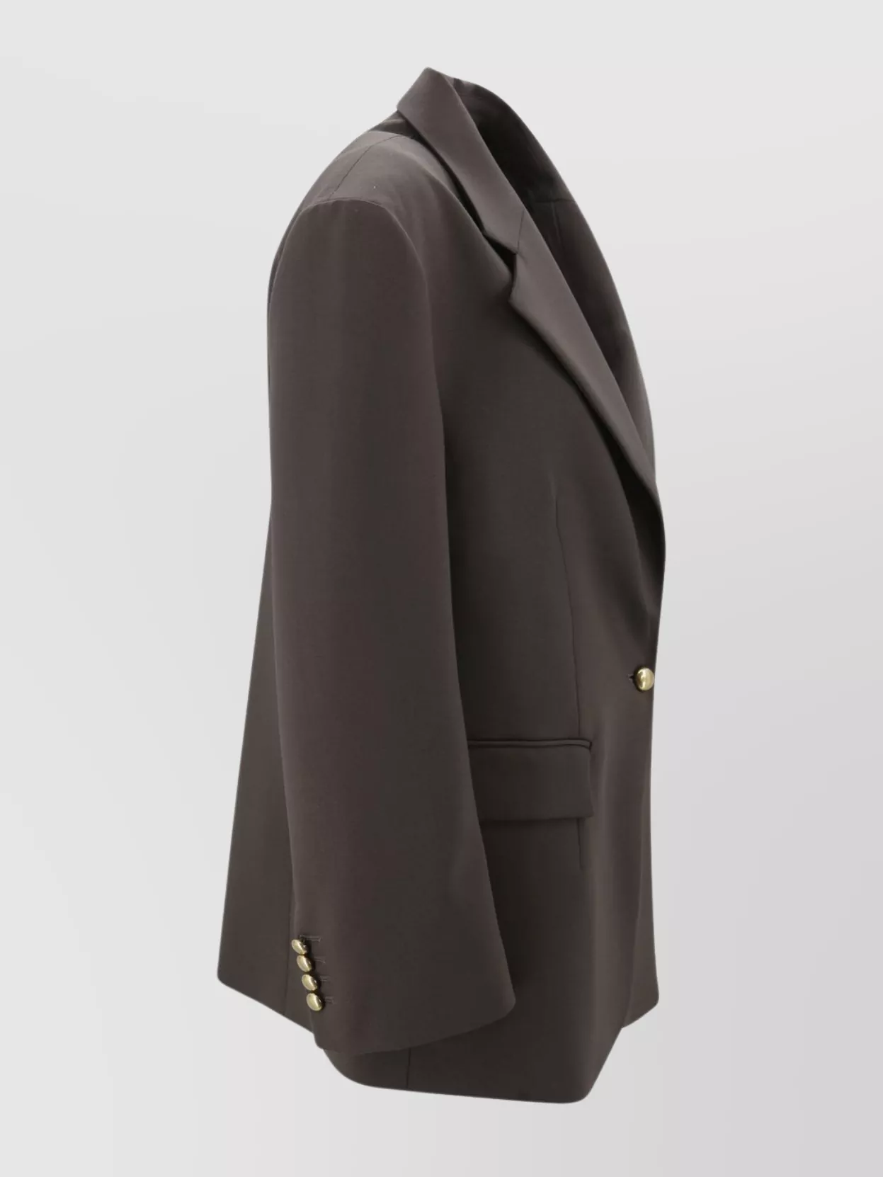 P.a.r.o.s.h Tailored Jacket With Button Detailing And Flap Pockets