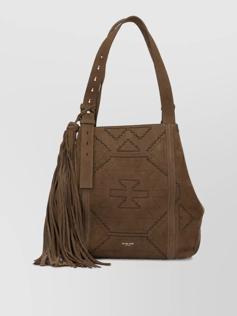 Golden Goose leather tote bag