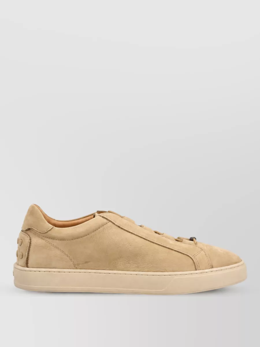 Tod's Leather Lace-Up Sneakers