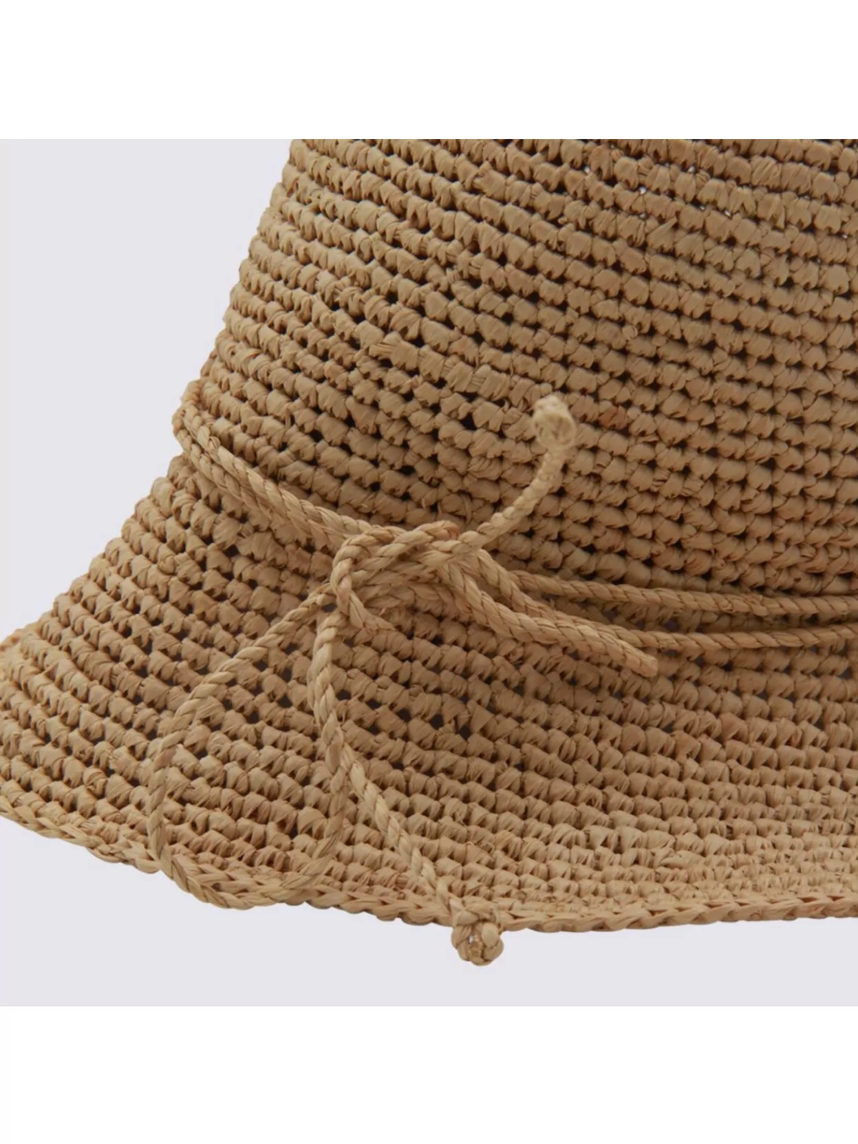Helen Kaminski Wide Brim Woven Texture Casual Hat In Brown