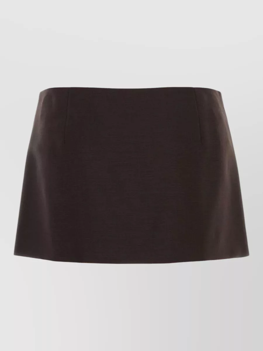 Miu Miu Mohair Blend Mini Skirt