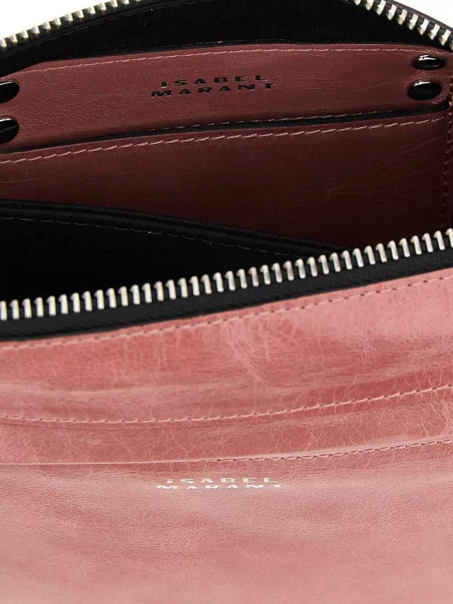Isabel Marant Winna Calfskin Leather Crossbody Bag