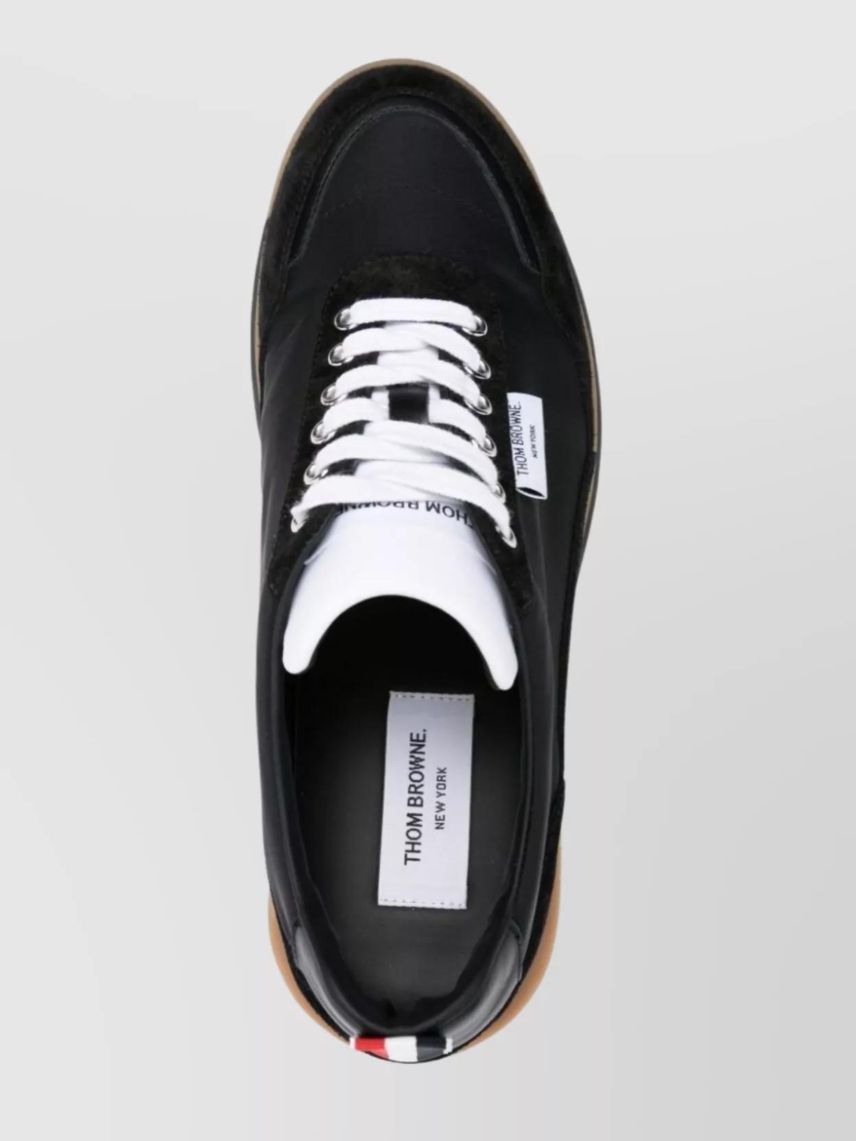 Thom Browne Alumni Sneakers Suede Rubber Sole