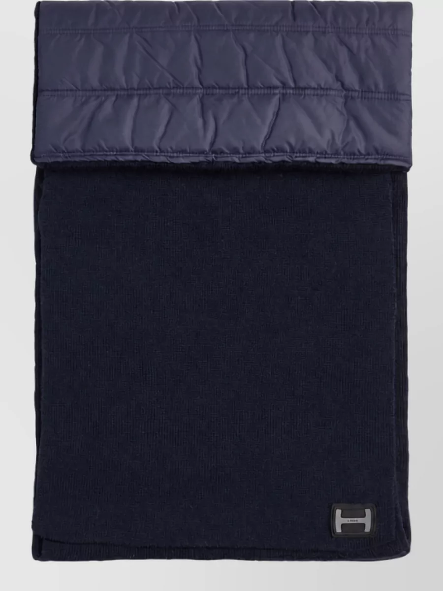 Hogan quilted knit gloves
