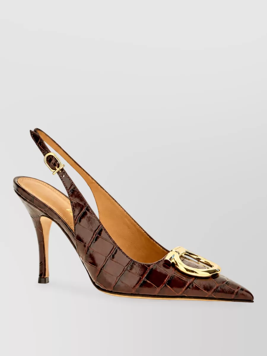 Ferragamo leather mules