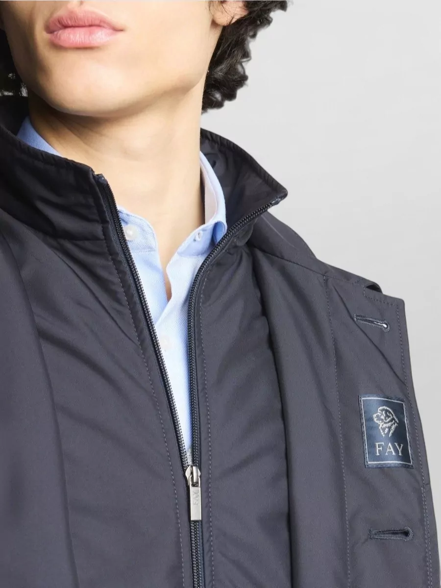 Fay Single Breasted Coat