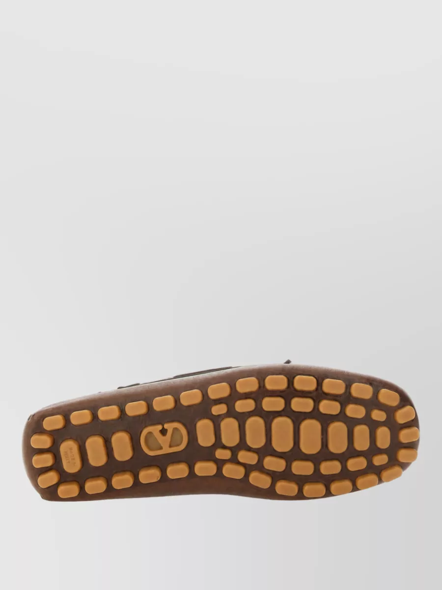 Valentino Garavani Leather Moccasins
