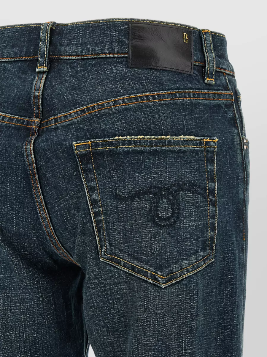 R13 Romeo Straight-Leg Jeans