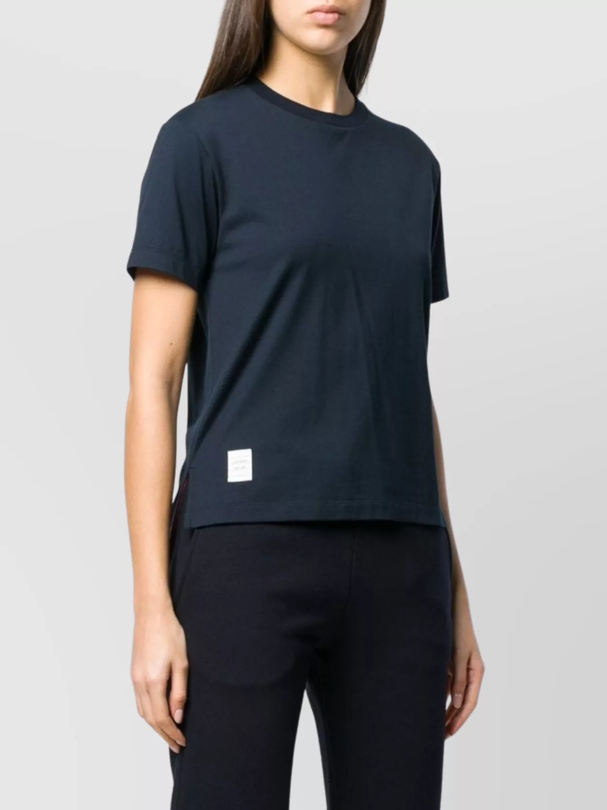 Thom Browne Relaxed Fit T-Shirt Side Slits