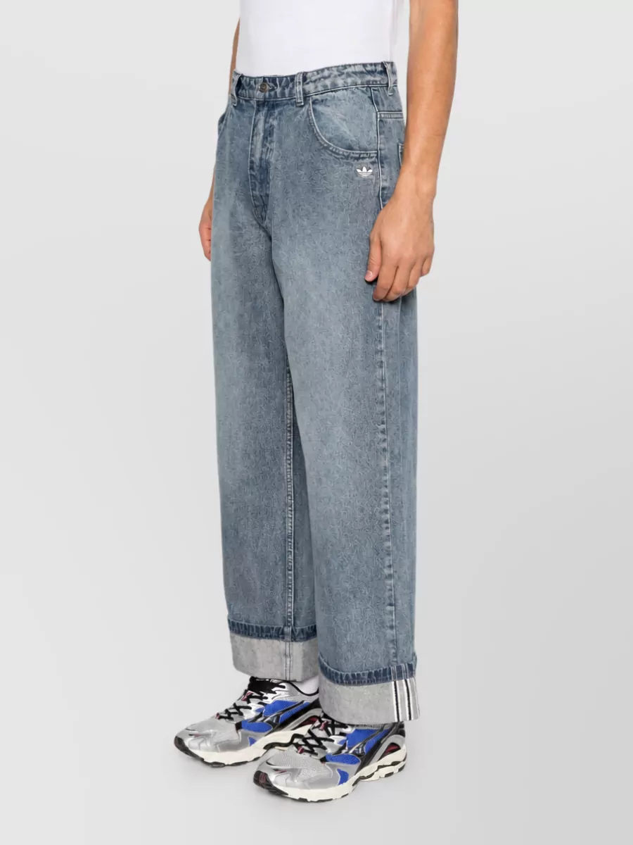 Adidas Denim Straight-Leg Jeans