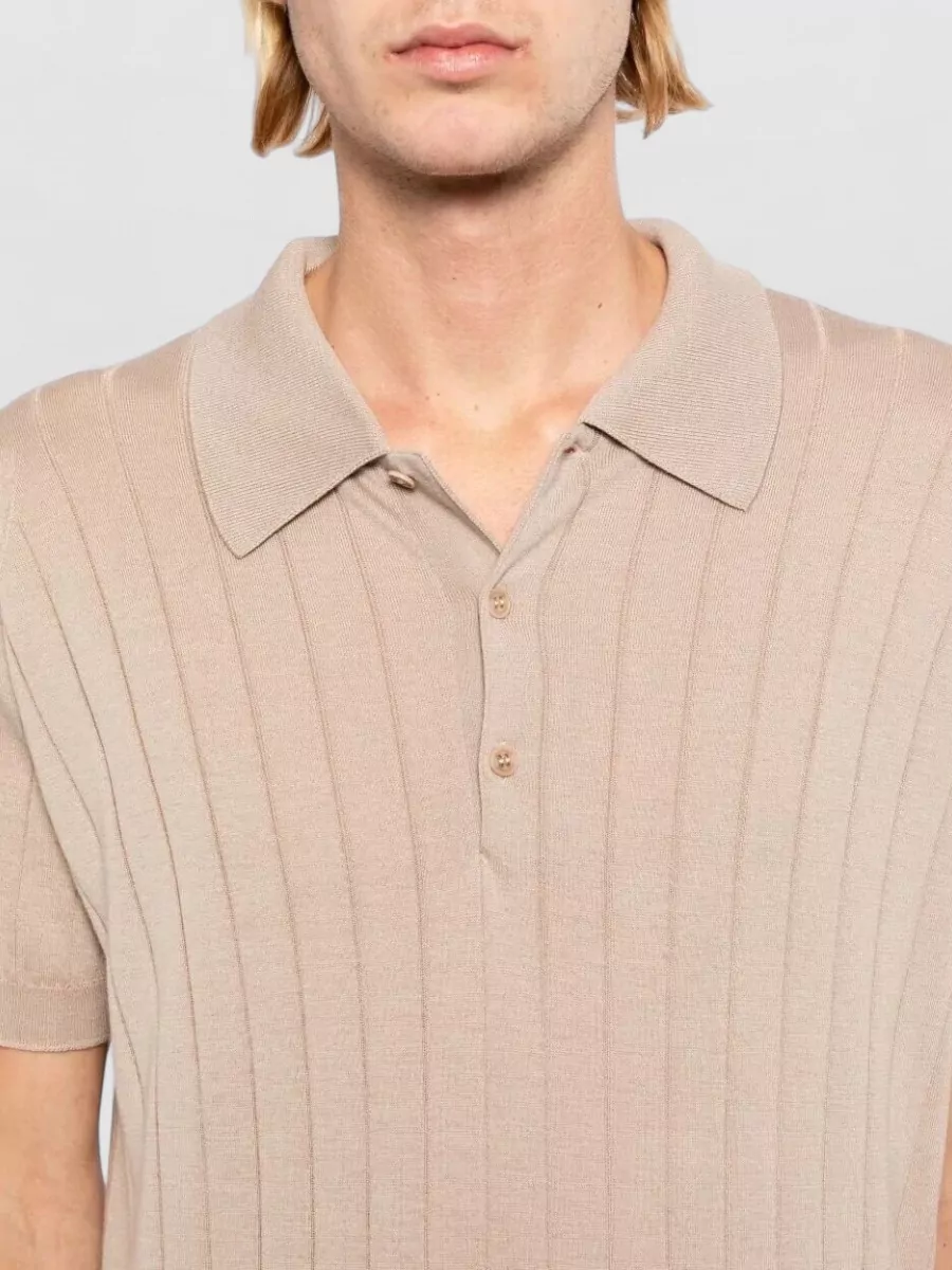 John Smedley Fine-Knit Polo Jumper