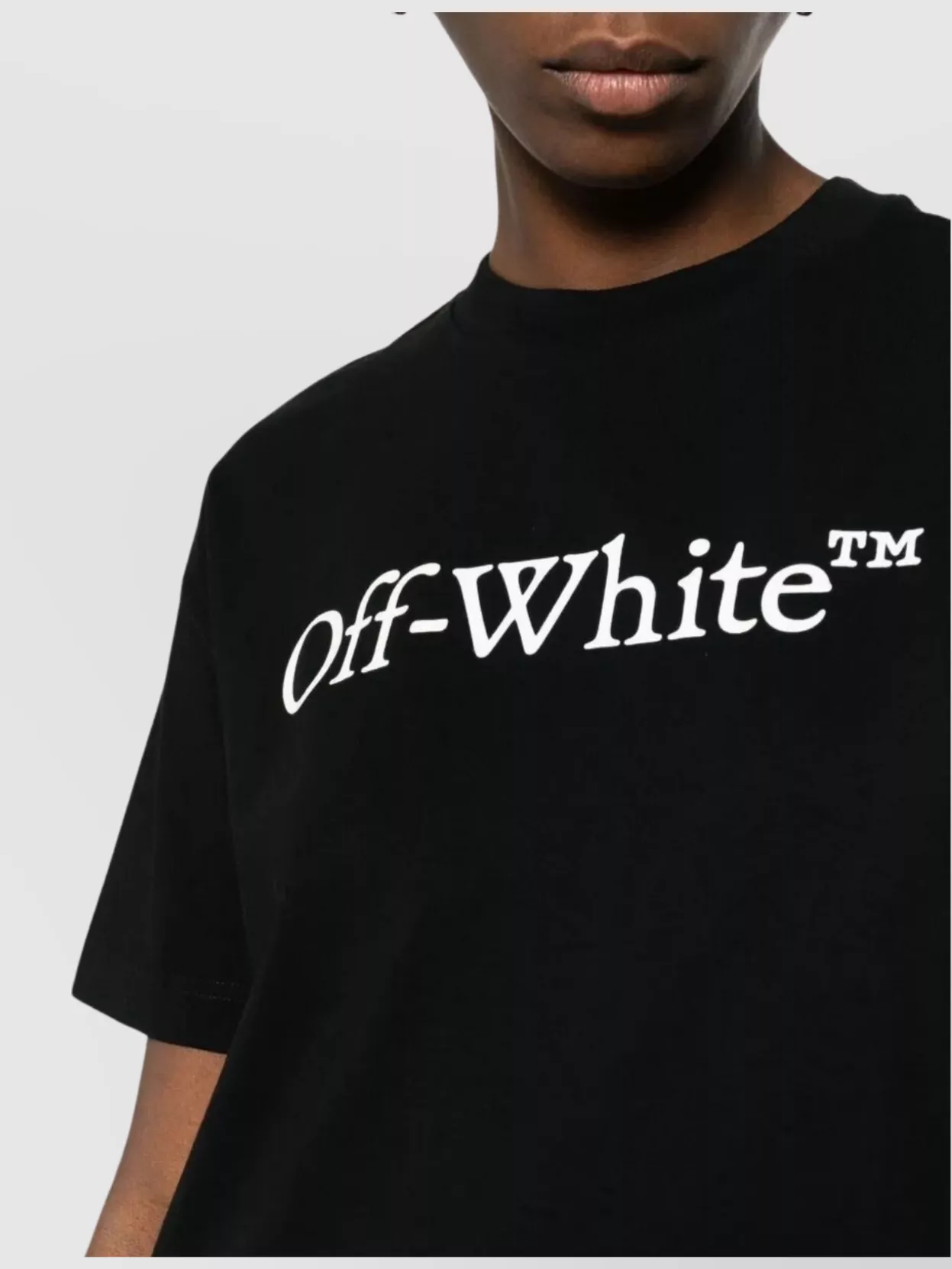 Off-White Large Logo Casual T-Shirt