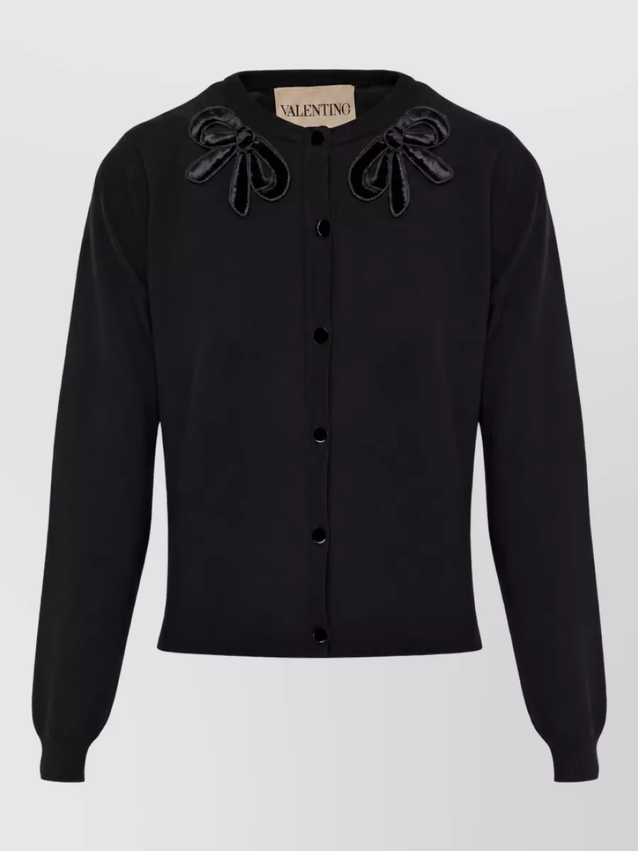 Valentino Knitted cotton cardigan