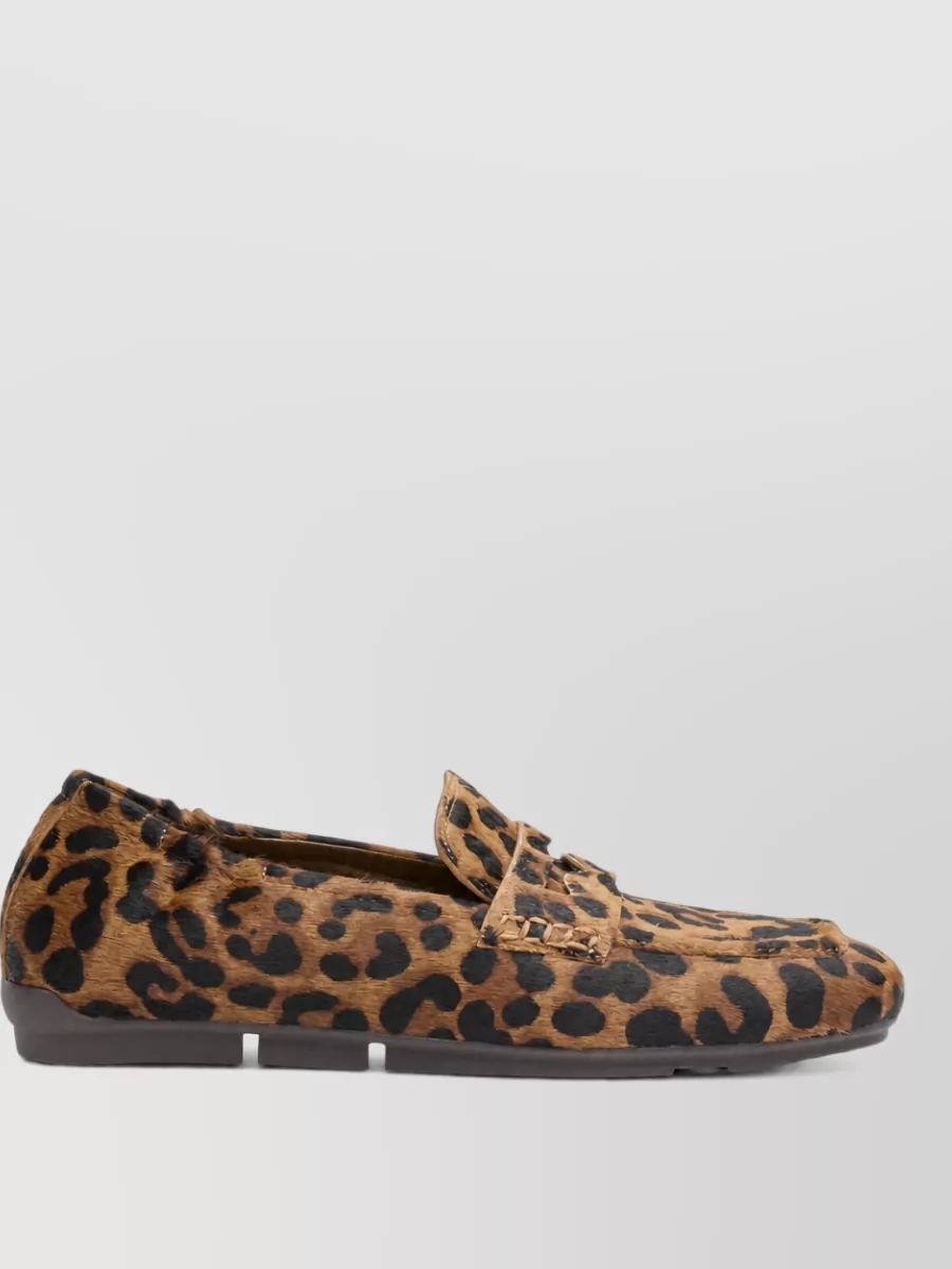 Ash Leather Loafers