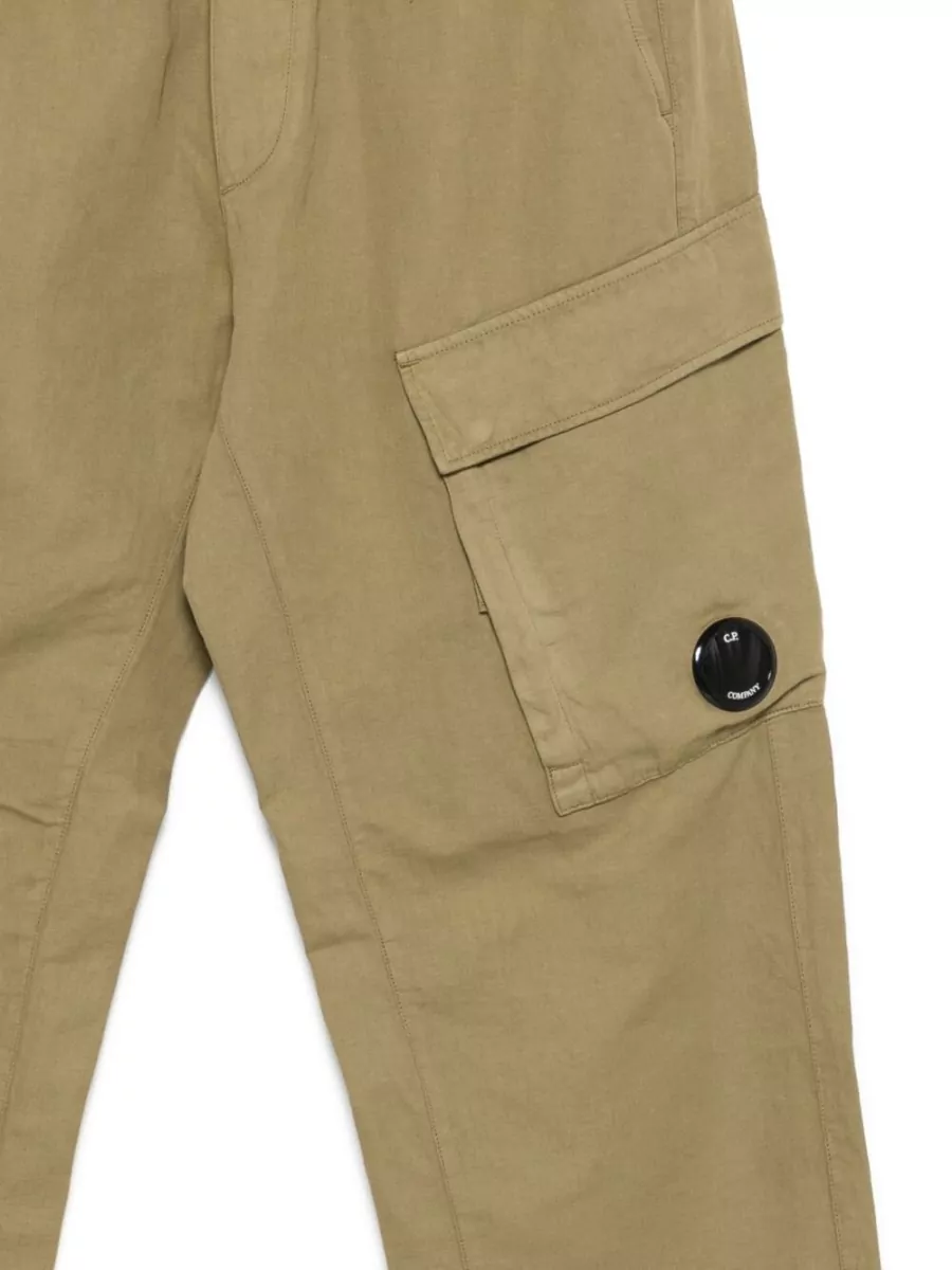 C.p. Company Linen-Blend Cargo Trousers