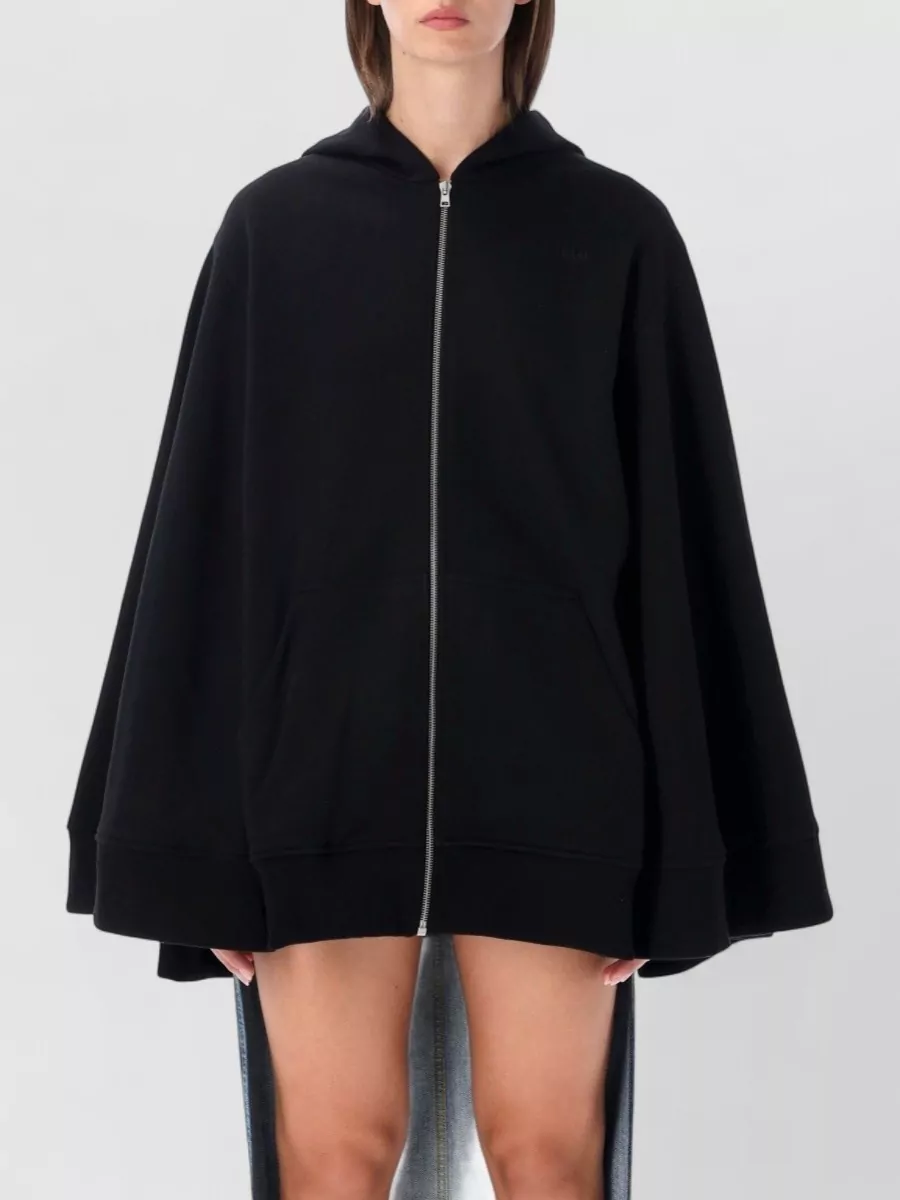 7 For All Mankind oversized zip hoodie