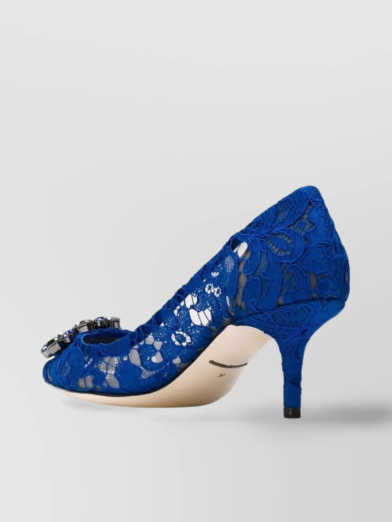 Dolce&Gabbana Lace Kitten Heel Pumps