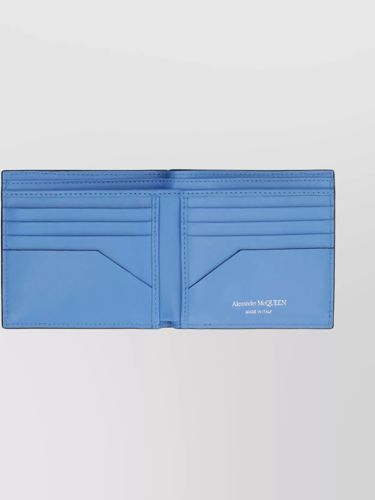 Mc Queen Smooth Leather Bi-Fold Wallet