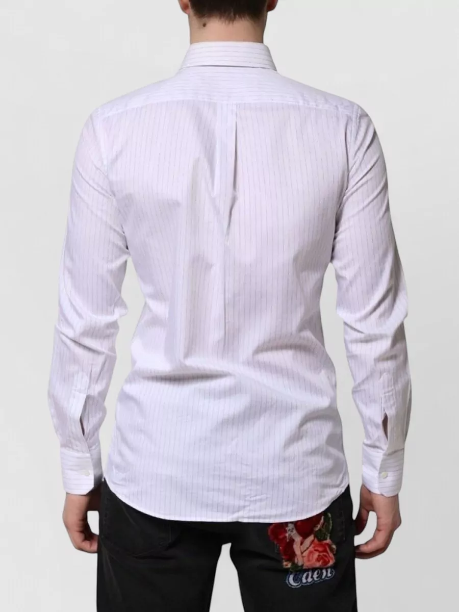 Dolce&Gabbana Striped Long-Sleeve Shirt