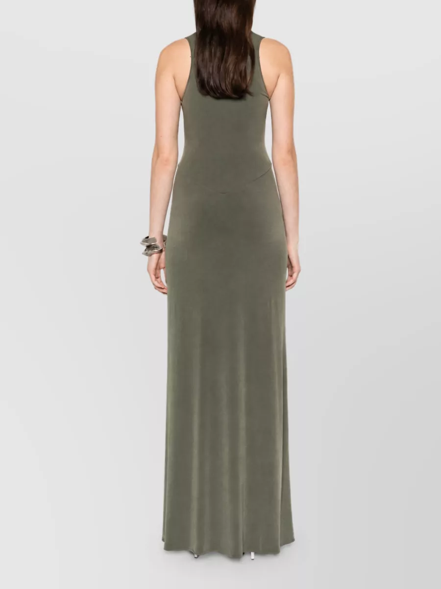 Coperni Maxi Dress In Green