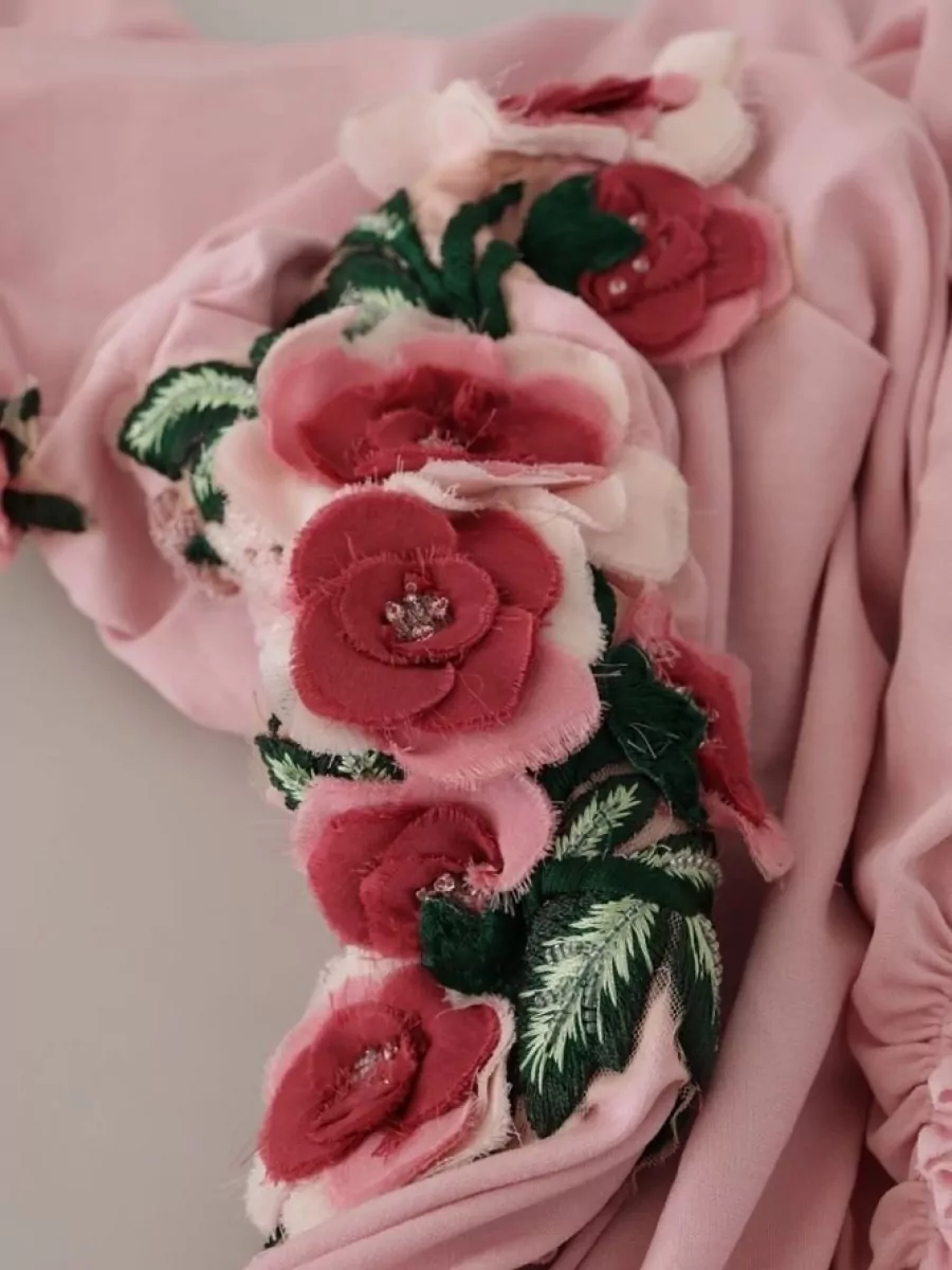 Dolce&Gabbana Embellished One-Shoulder Maxi Dress