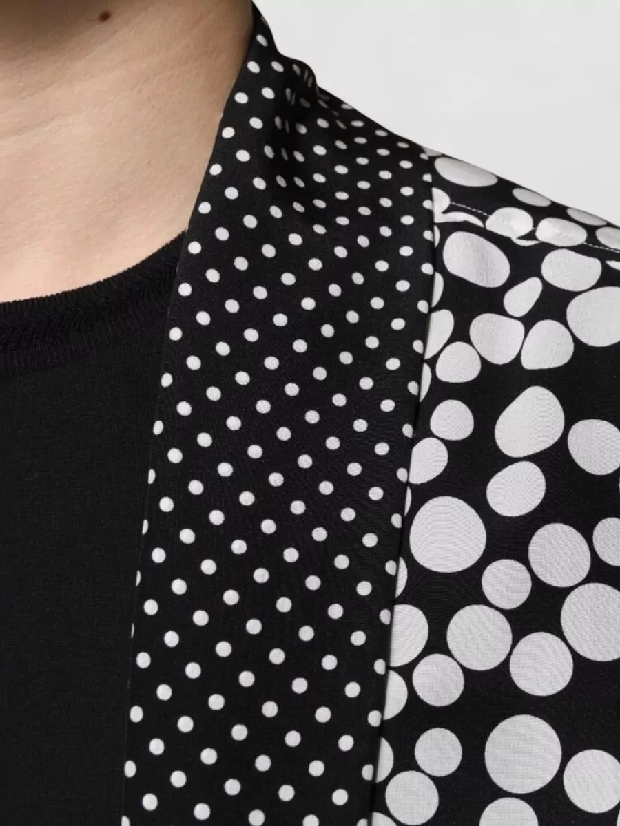 Dolce&Gabbana Silk Polka-Dot Shirt