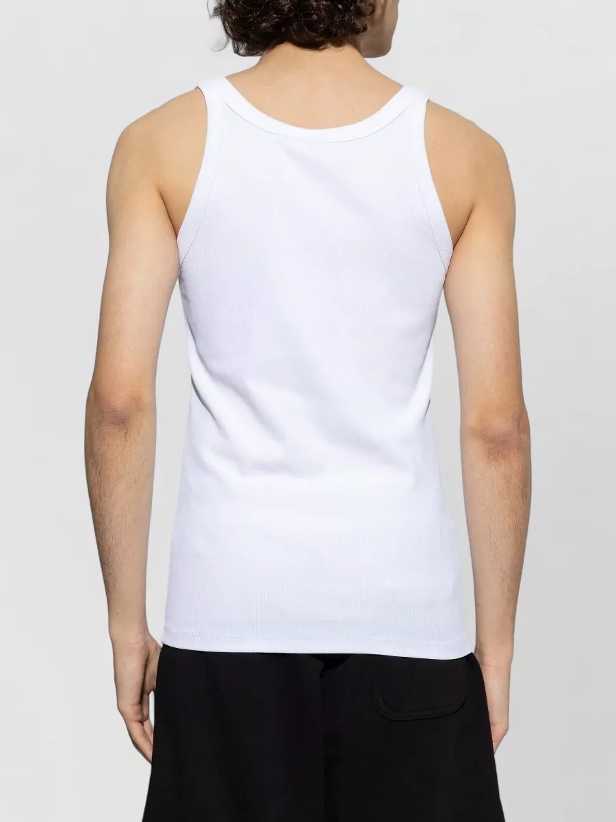 Diesel Round Neckline Sleeveless Wife T Shirt