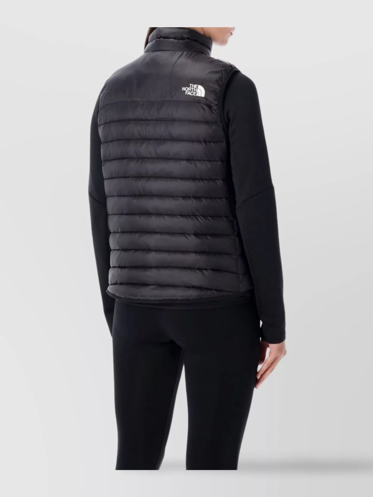 The North Face Peak Performance Sleeveless Padded Jacket In Black