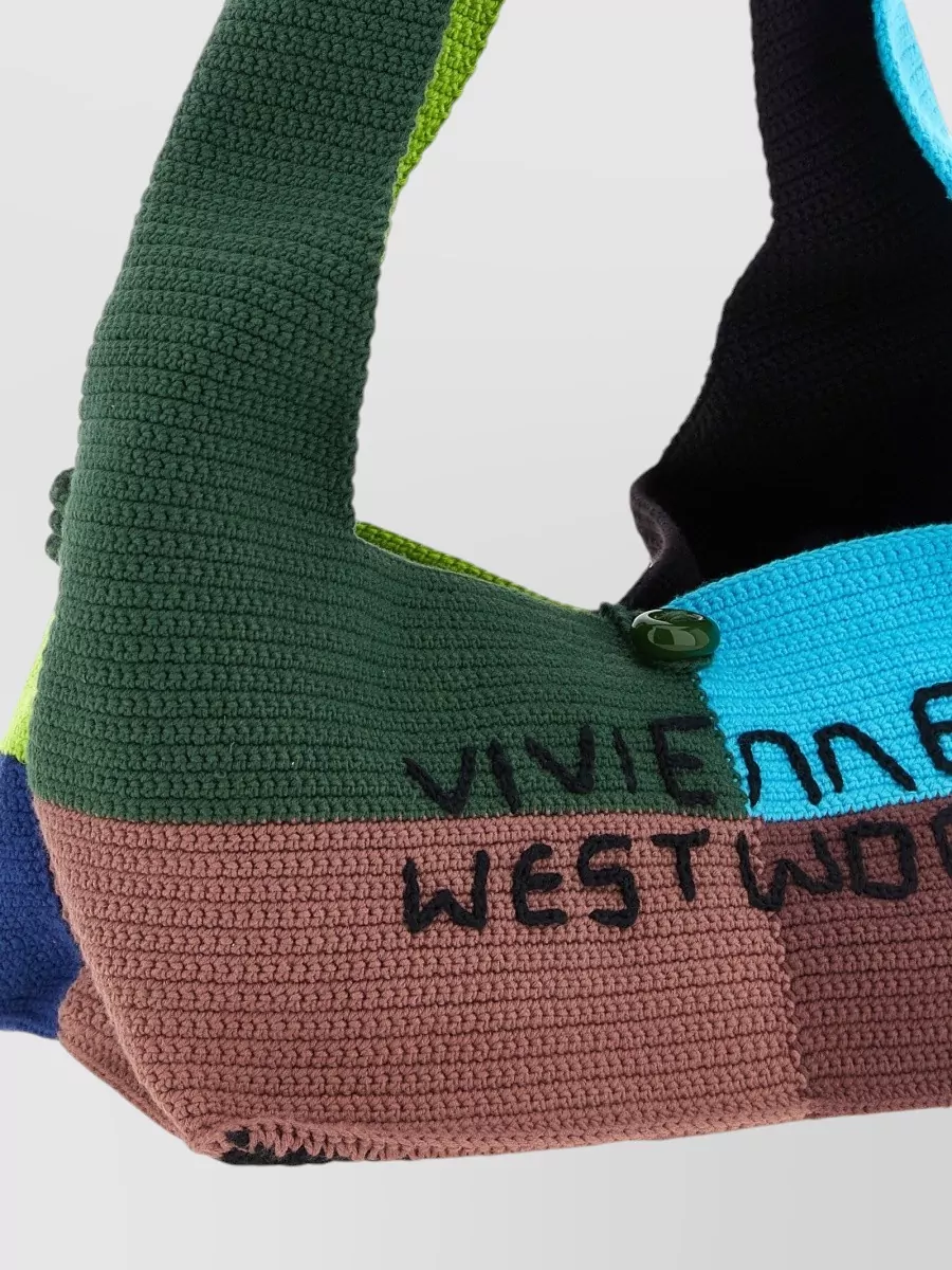 Vivienne Westwood Na Crochet Tote Bag