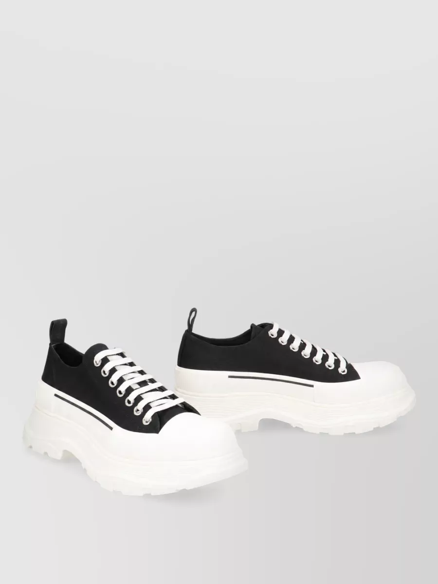 Mc Queen cotton low-top sneakers