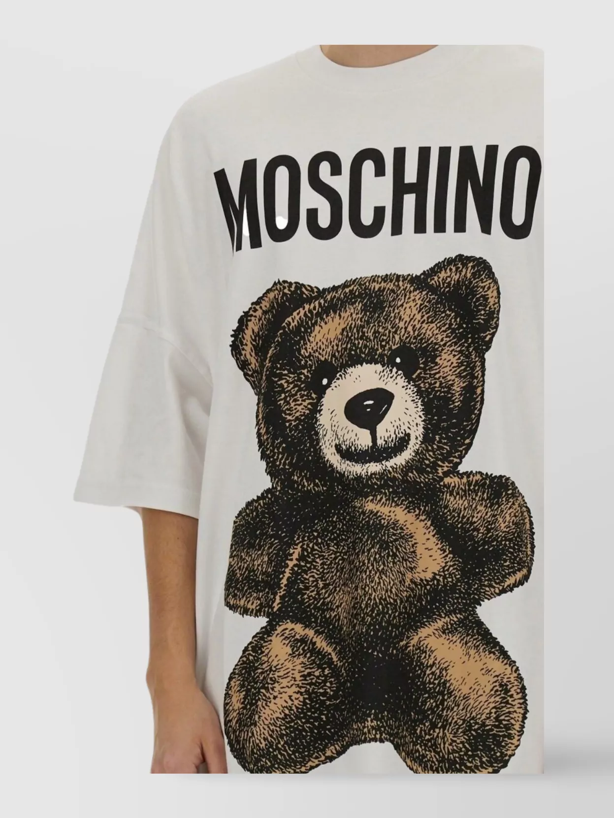 Moschino Graphic Print Teddy Bear T-Shirt