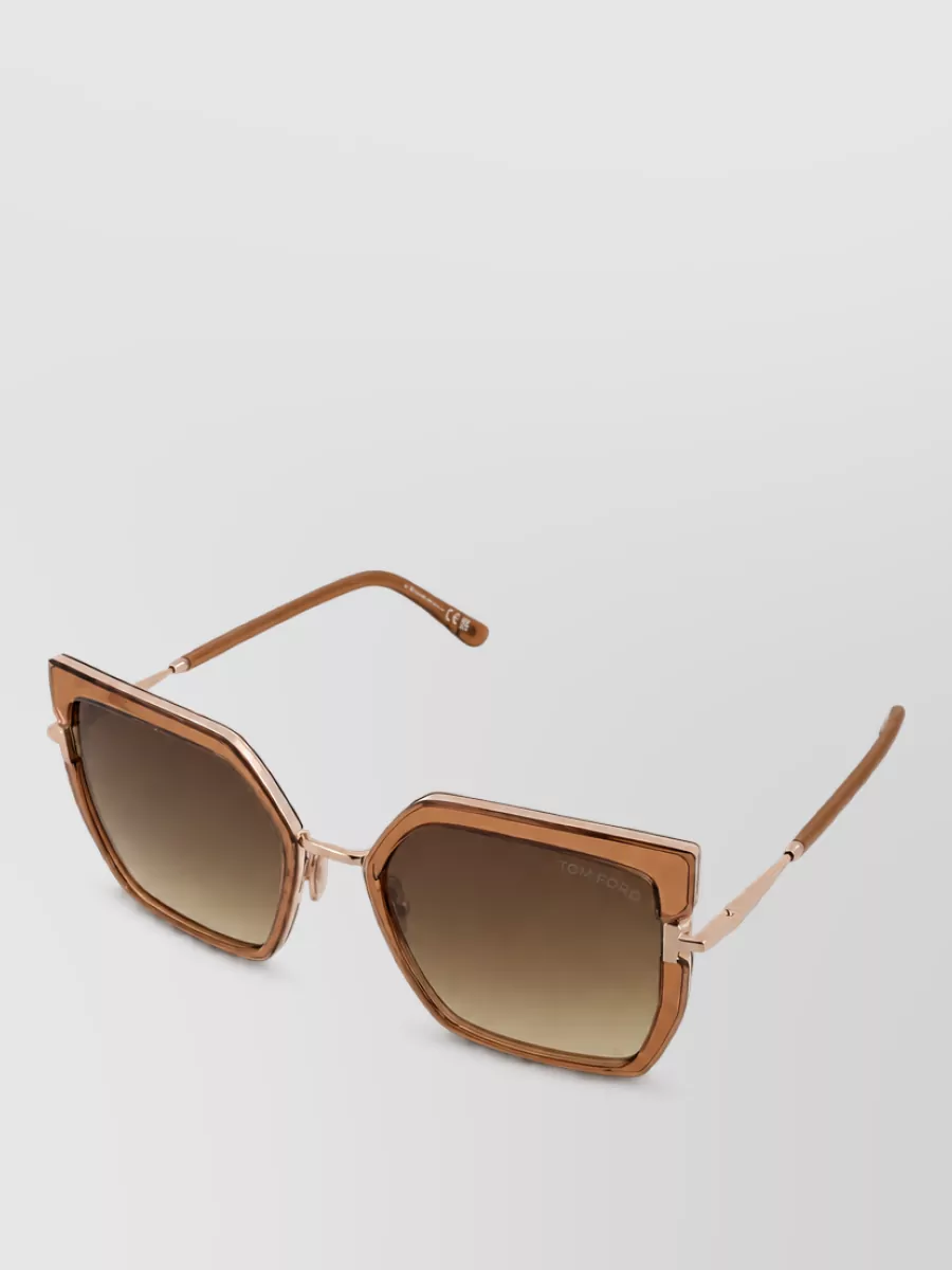 Tom Ford Metal Cat-Eye Sunglasses