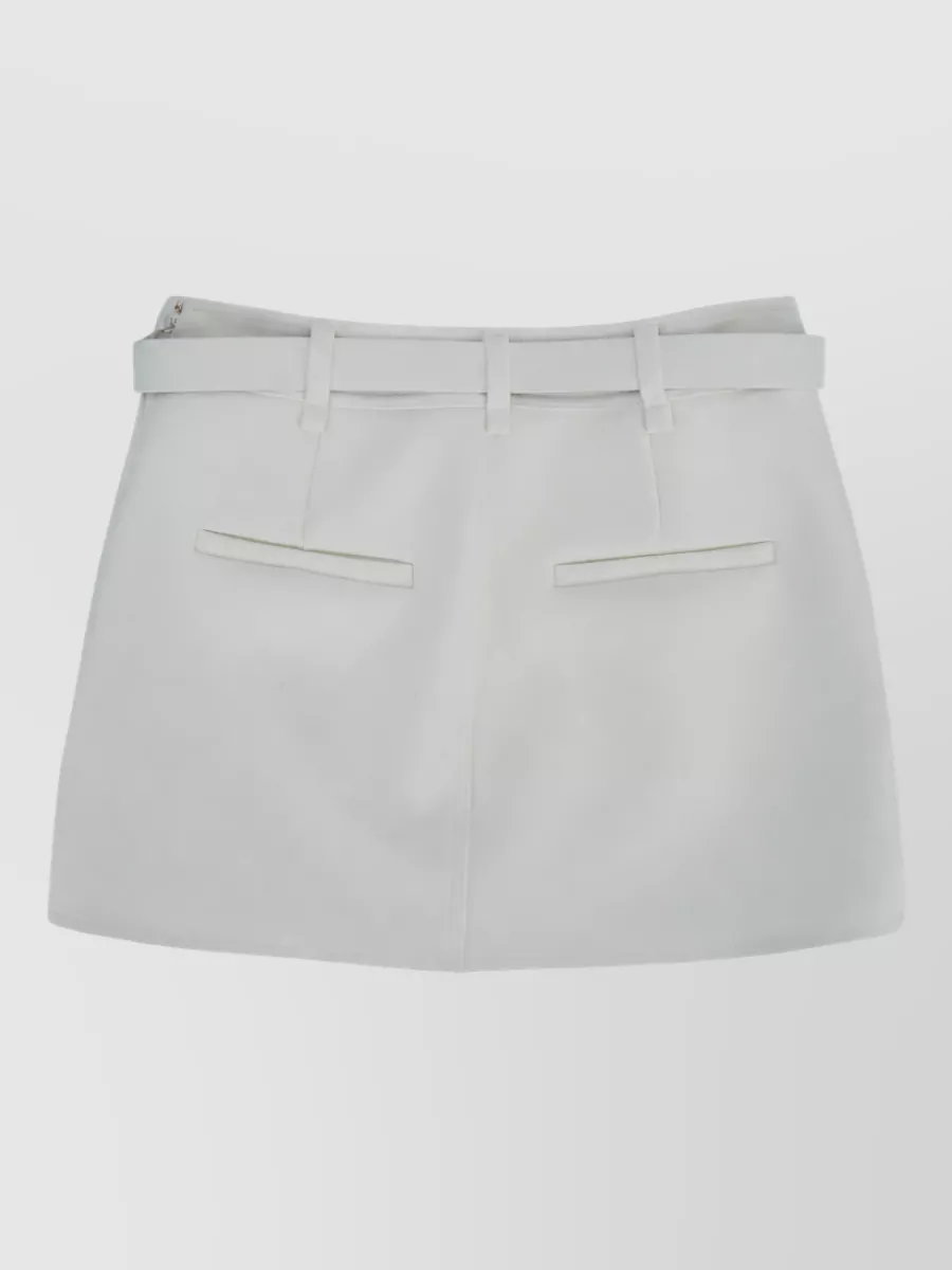 Elisabetta Franchi High-Rise Tailored Mini Shorts