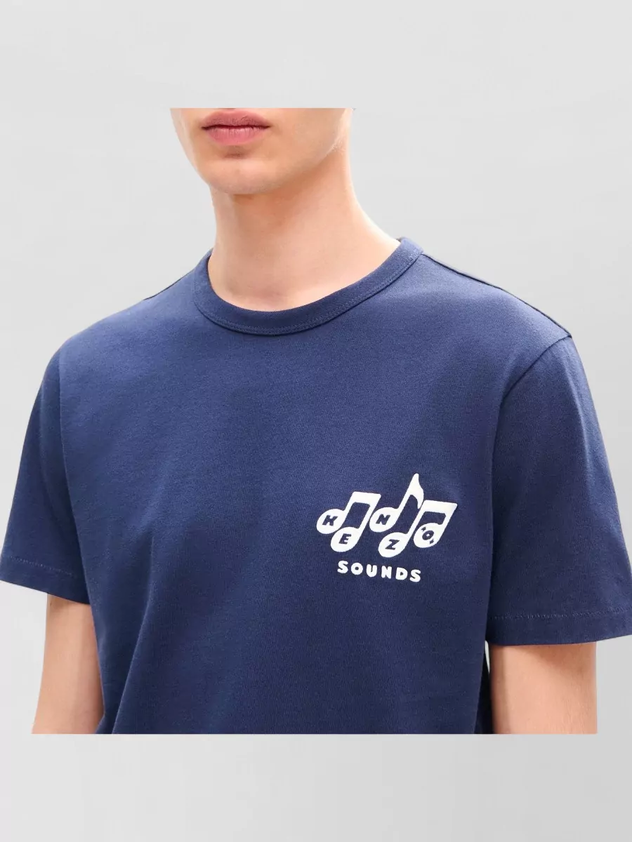 Kenzo Kenzo Sounds Slim-Fit Cotton T-Shirt