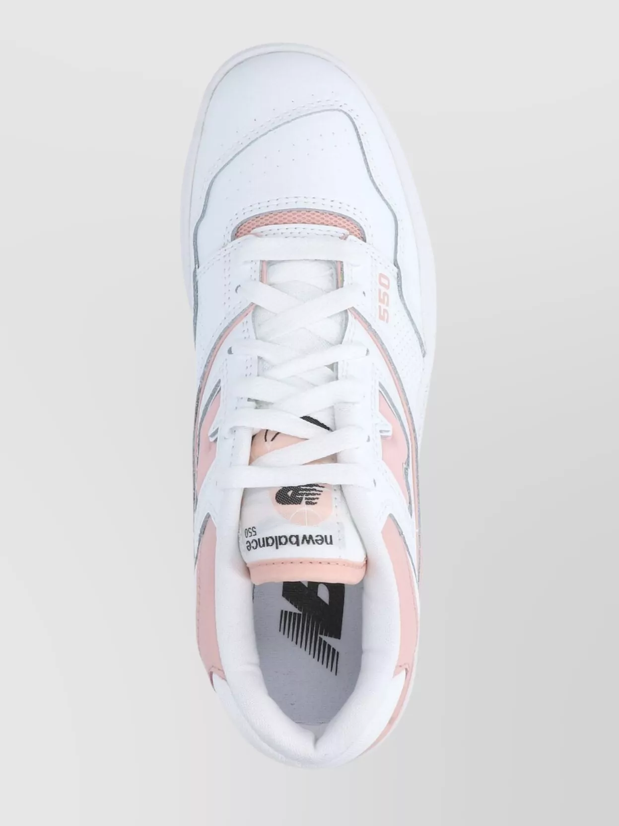 New Balance Low Top Sneakers Contrast Panels In White