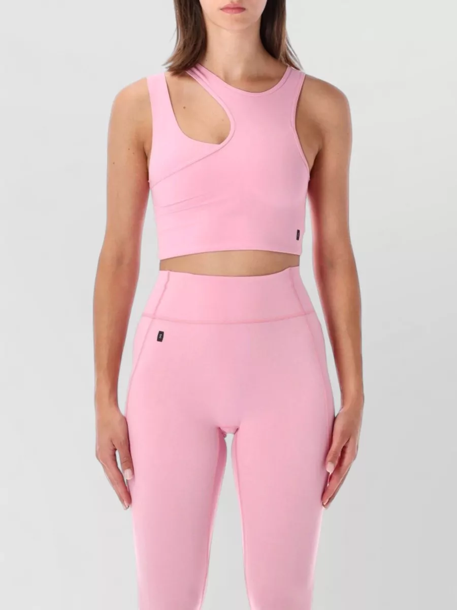 On Running asymmetric cropped bra