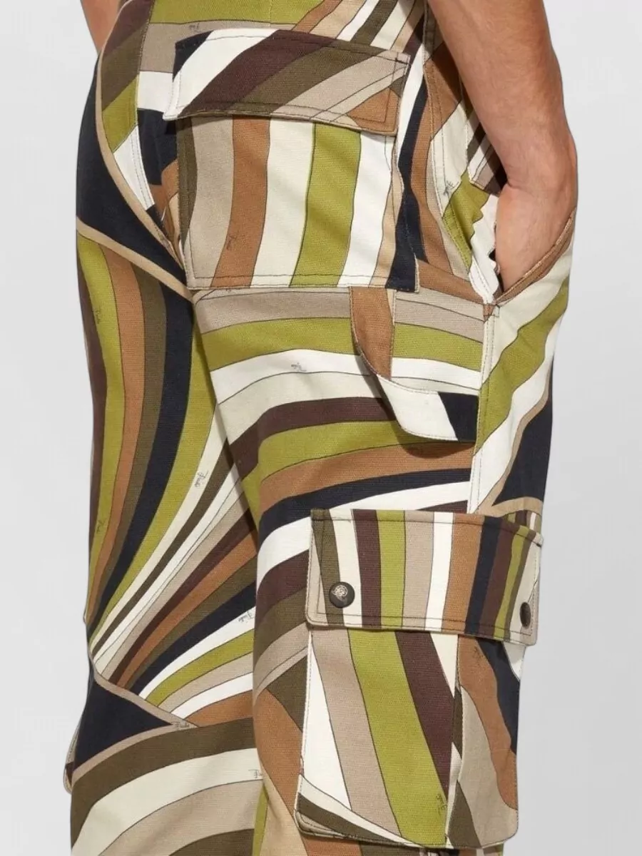 Pucci Cotton Cargo Shorts