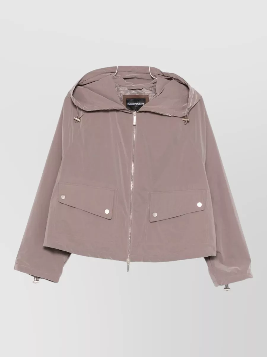 Emporio Armani Hooded parka coat