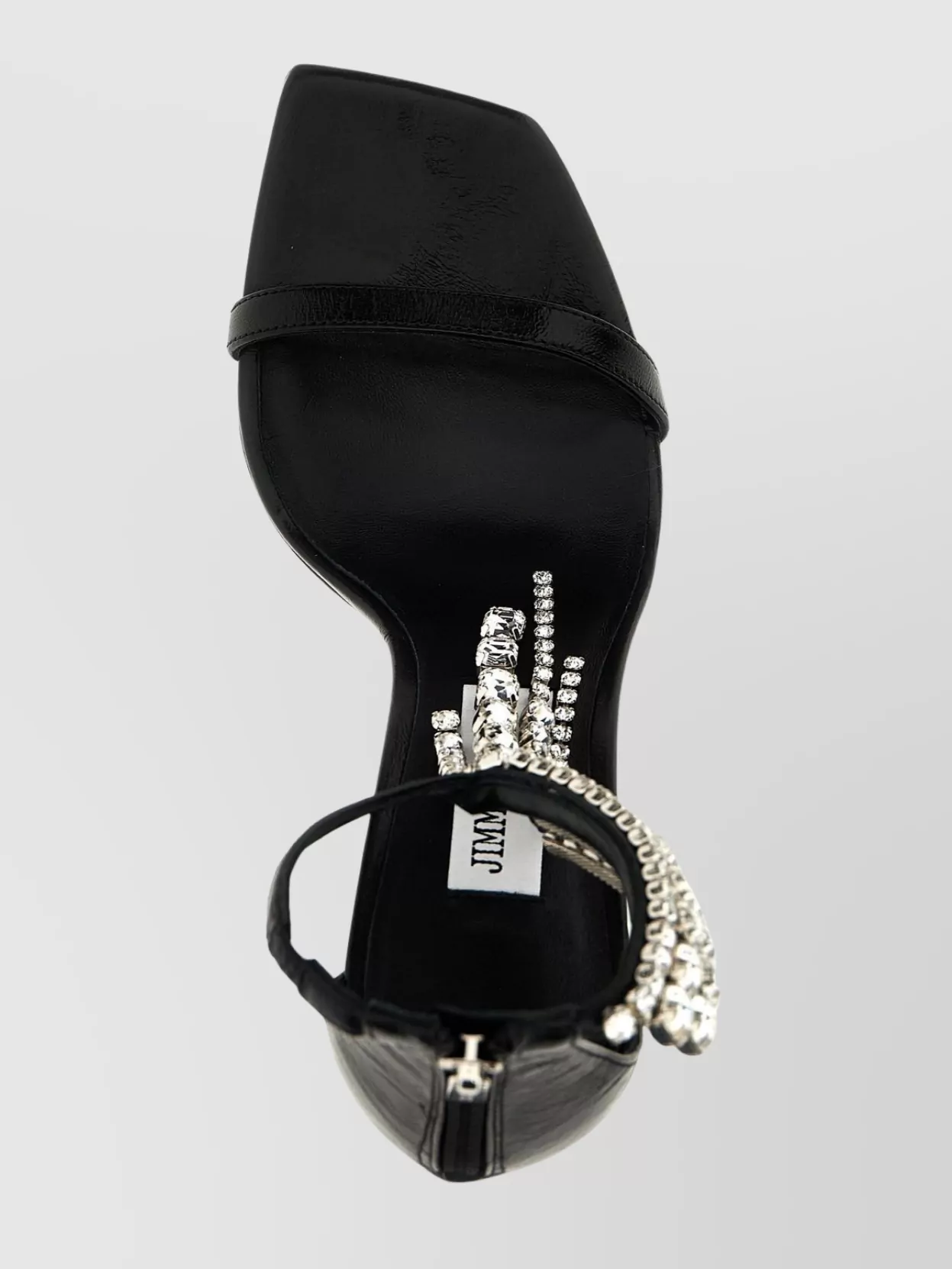 Jimmy Choo Embellished Square Toe Sandals