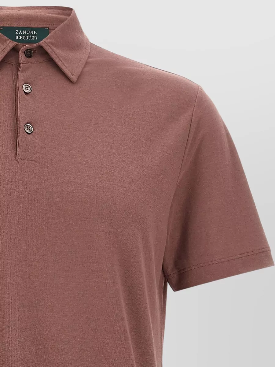 Zanone Cotton Polo Shirt
