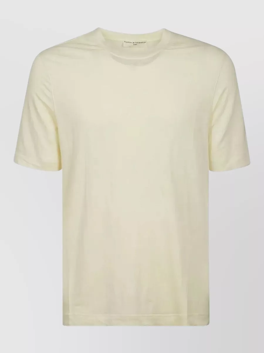 Filippo De Laurentis Linen Short-Sleeve T-Shirt