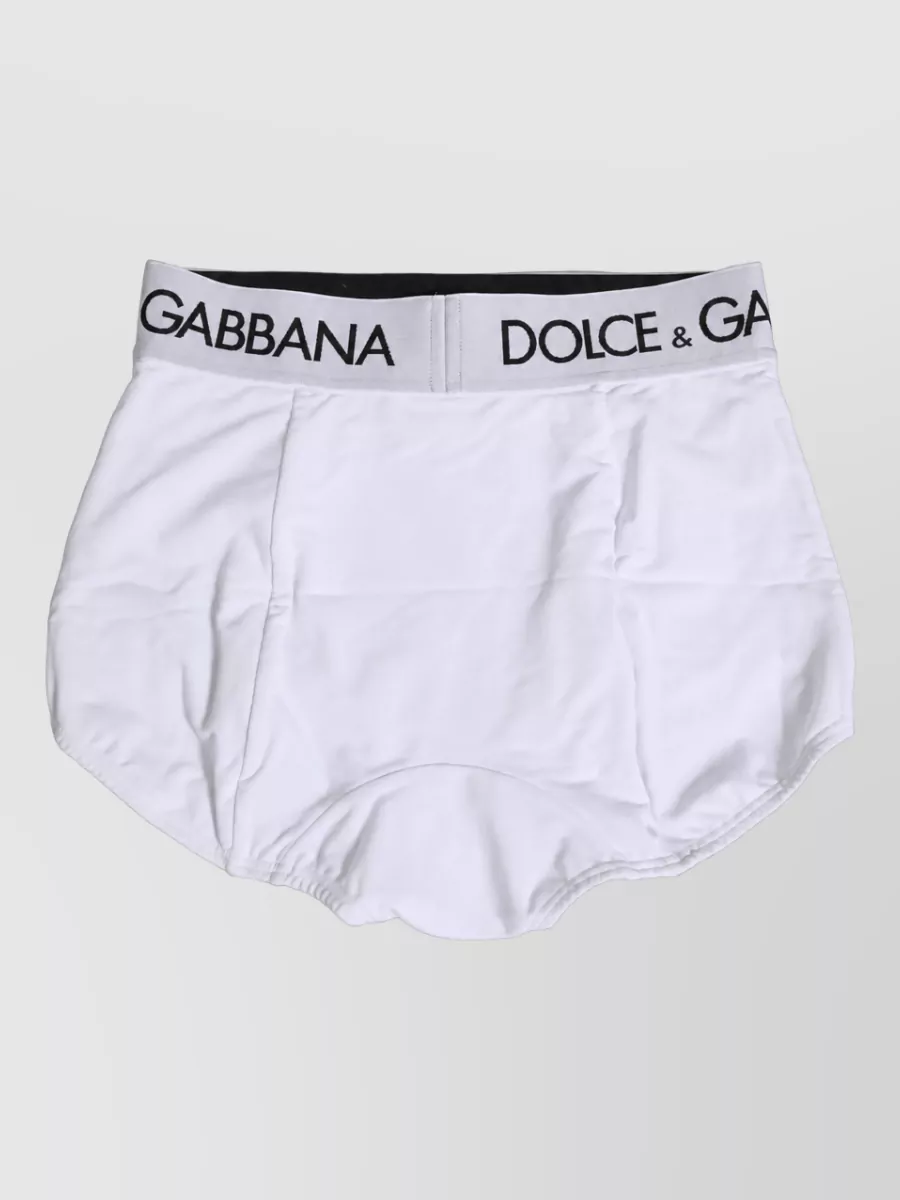 Dolce&Gabbana Logo Waistband Culotte Panty