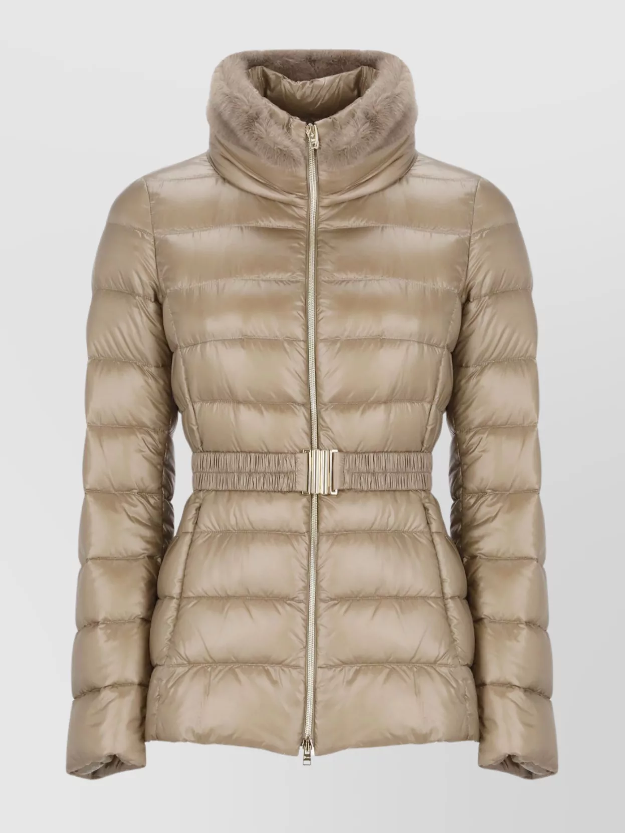 【送料&関税込】Herno Quilted Down Jacket Herno Padded quilted down jacket with fur trim | The Fashion